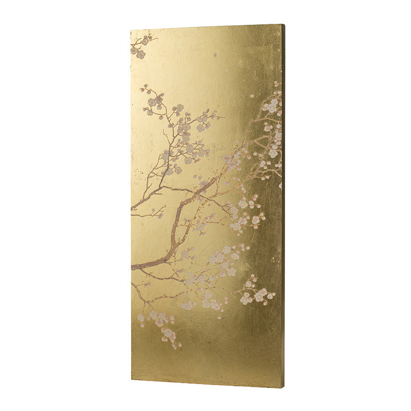 Set of 2 Cherry Blossom Wall Art Panels, Wall Decor for Living Room Dining Room Office Bedroom, 21.5&quot; x 47&quot;