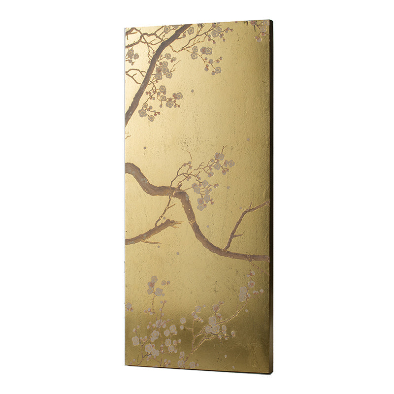 Set of 2 Cherry Blossom Wall Art Panels, Wall Decor for Living Room Dining Room Office Bedroom, 21.5&quot; x 47&quot;